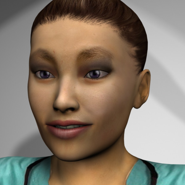 rigged medical personnel 3d model - Medical Personnel Collection Rigged - Women #2 by MasonMotion